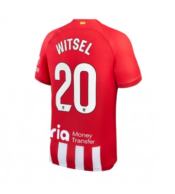 Lacne Muži Futbalové dres Atletico Madrid Axel Witsel #20 2023-24 Krátky Rukáv - Domáci